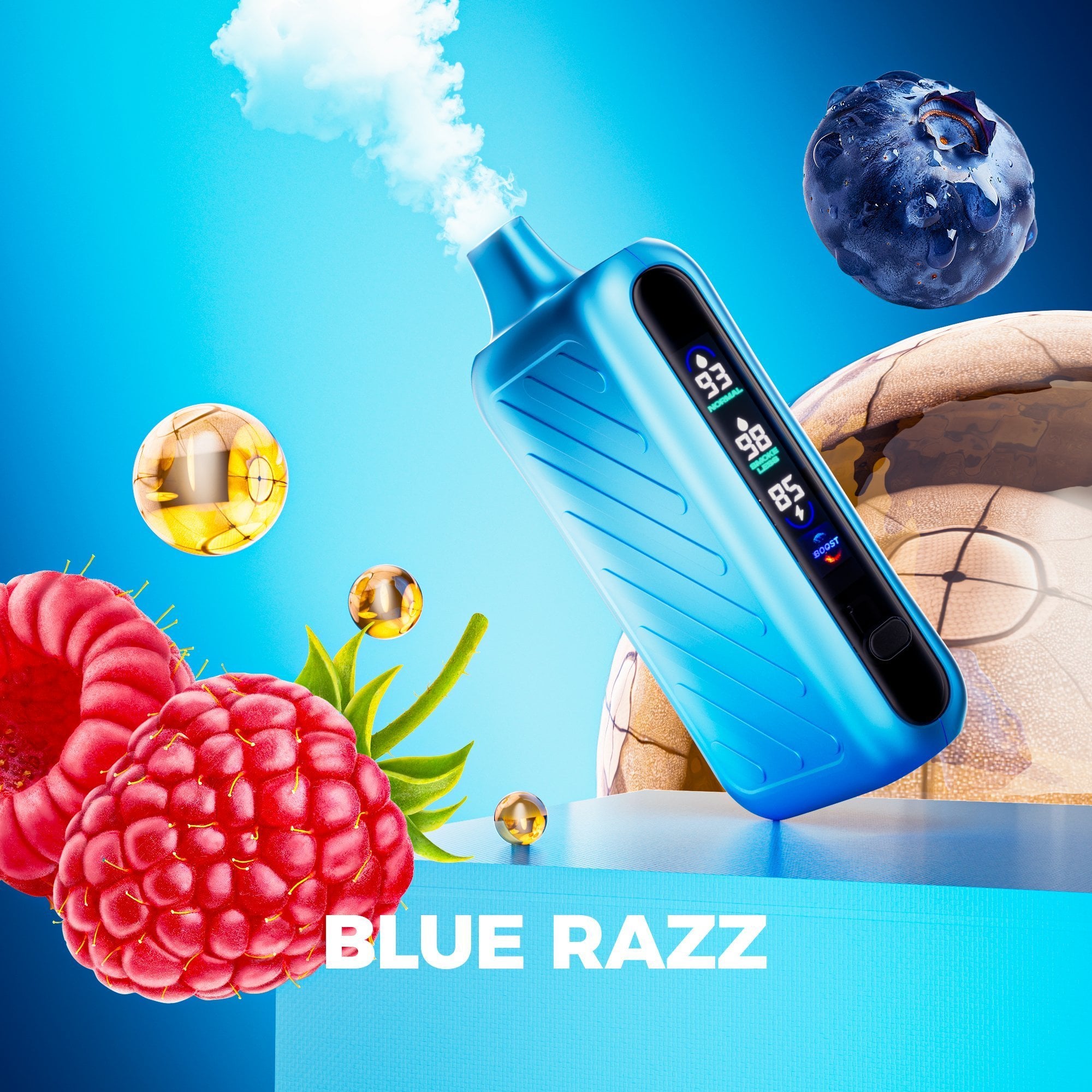 Blue Razz Flavor Vape | VAPEPIE GHOST AIR 40000 PUFFS