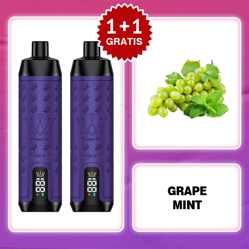 🎉Promocja 1+1 GRATIS!🎉🔥AlFAKHER 12000 PUFFS Crown Bar- 15 smaków