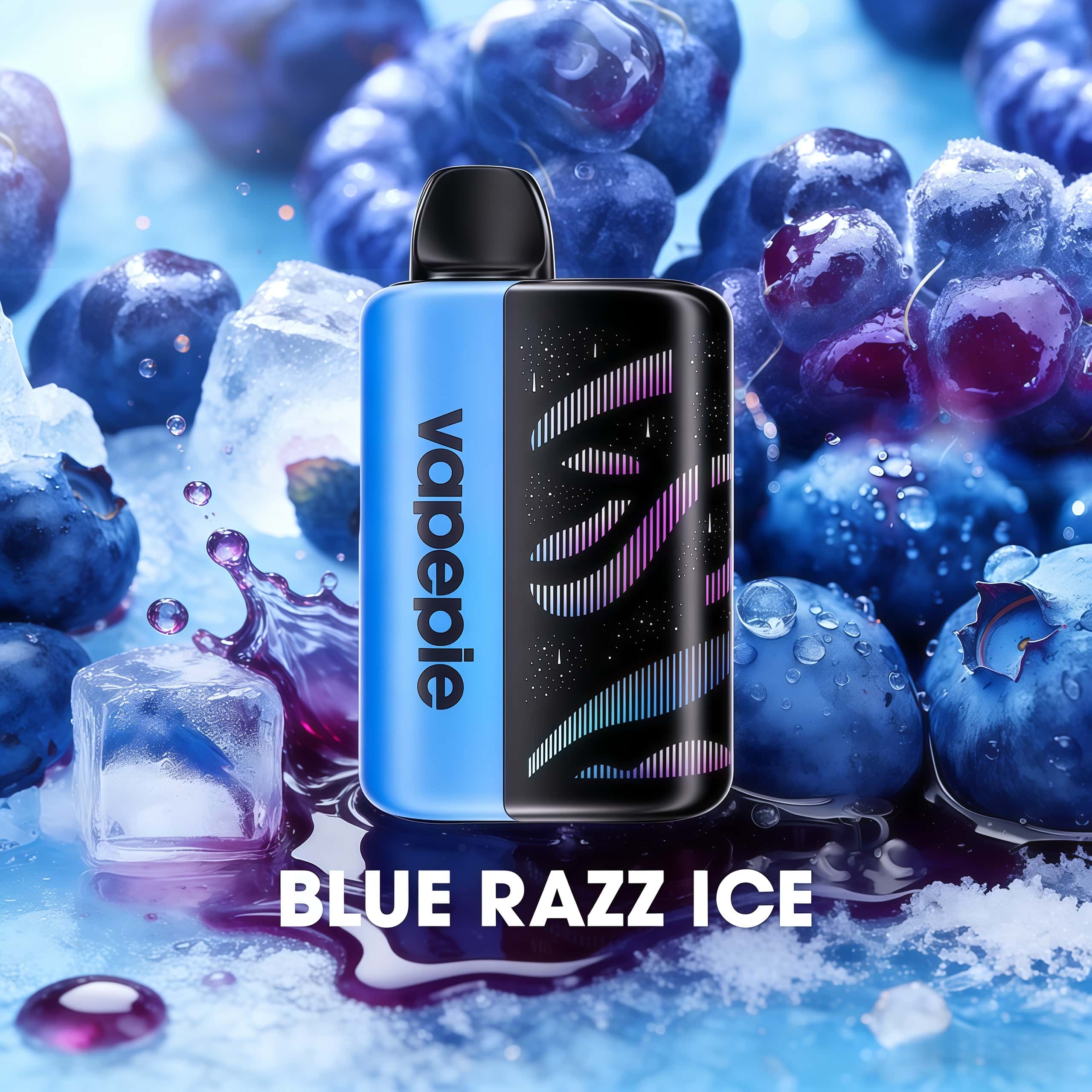 Blue Razz Ice | 35000 Puffs Rechargeable Disposable Vape