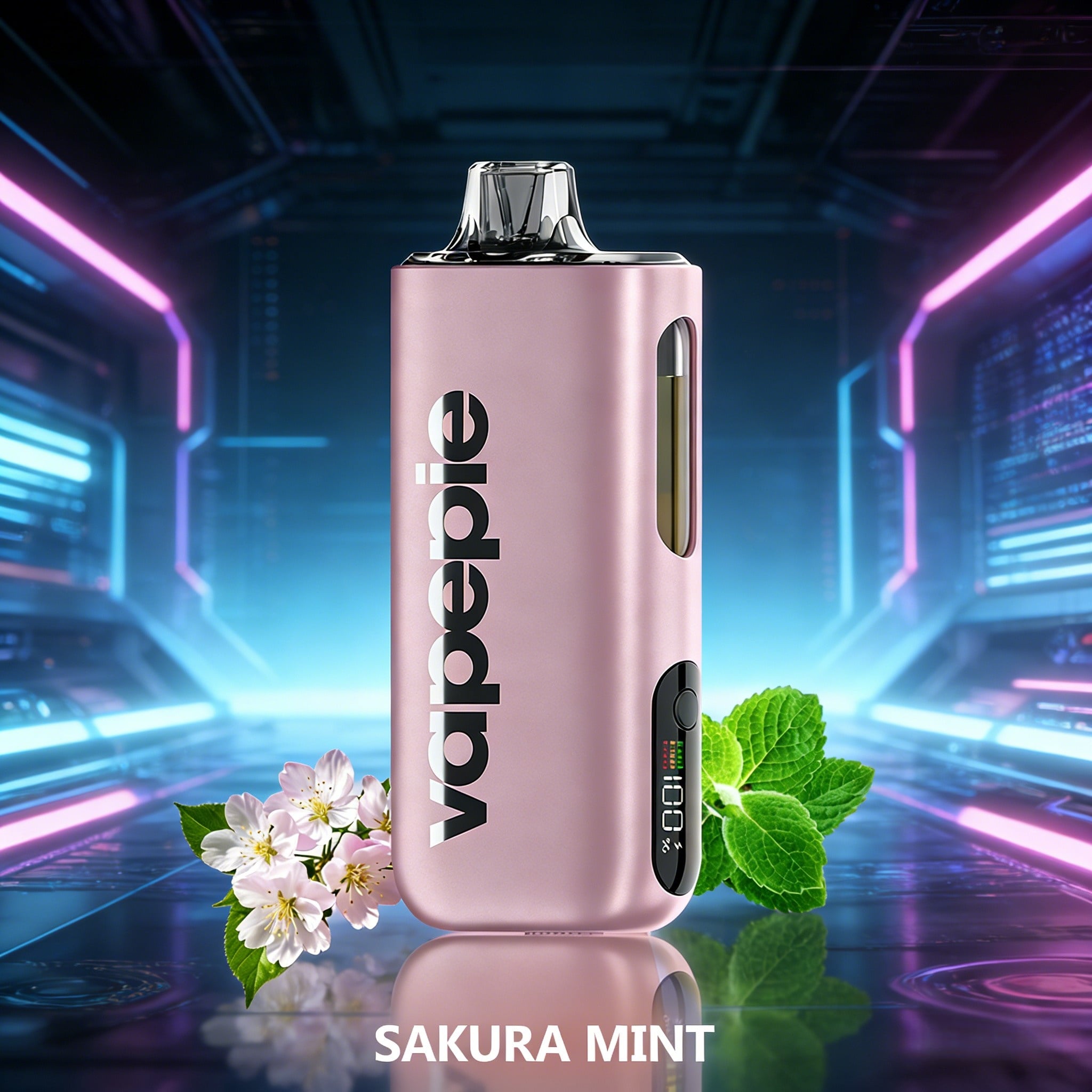 Sakura Mint | 40000 Puffs Rechargeable Disposable Vape
