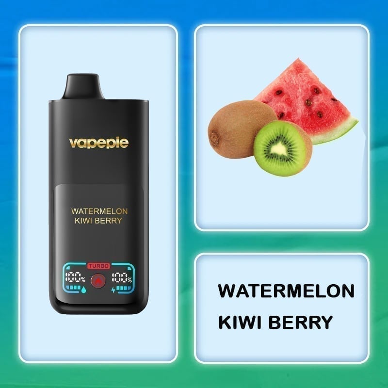 VAPEPIE Arbuz, kiwi i owoce leśne – 70000 zaciągnięć