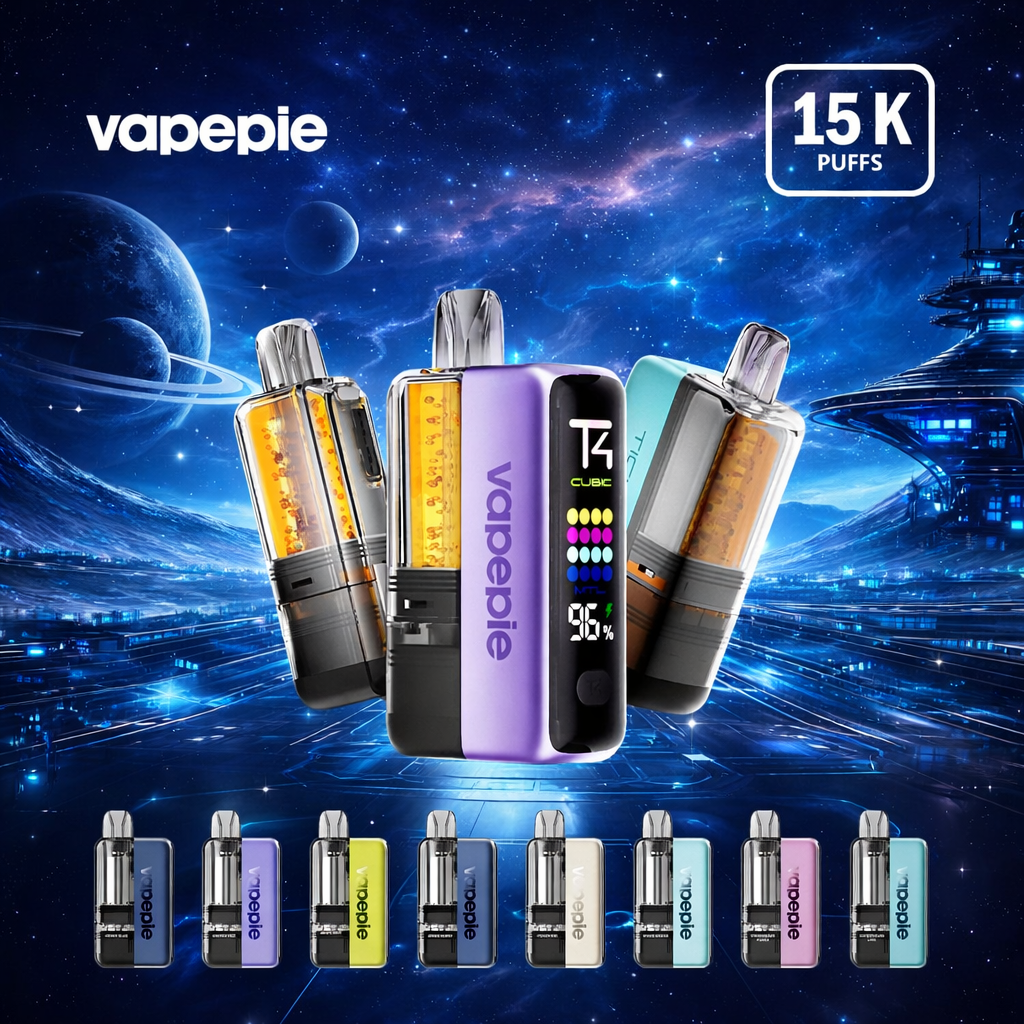 VAPEPIE Ultra X 15000 Puffs  - Refillable & Replaceable Pods for Endless Customization