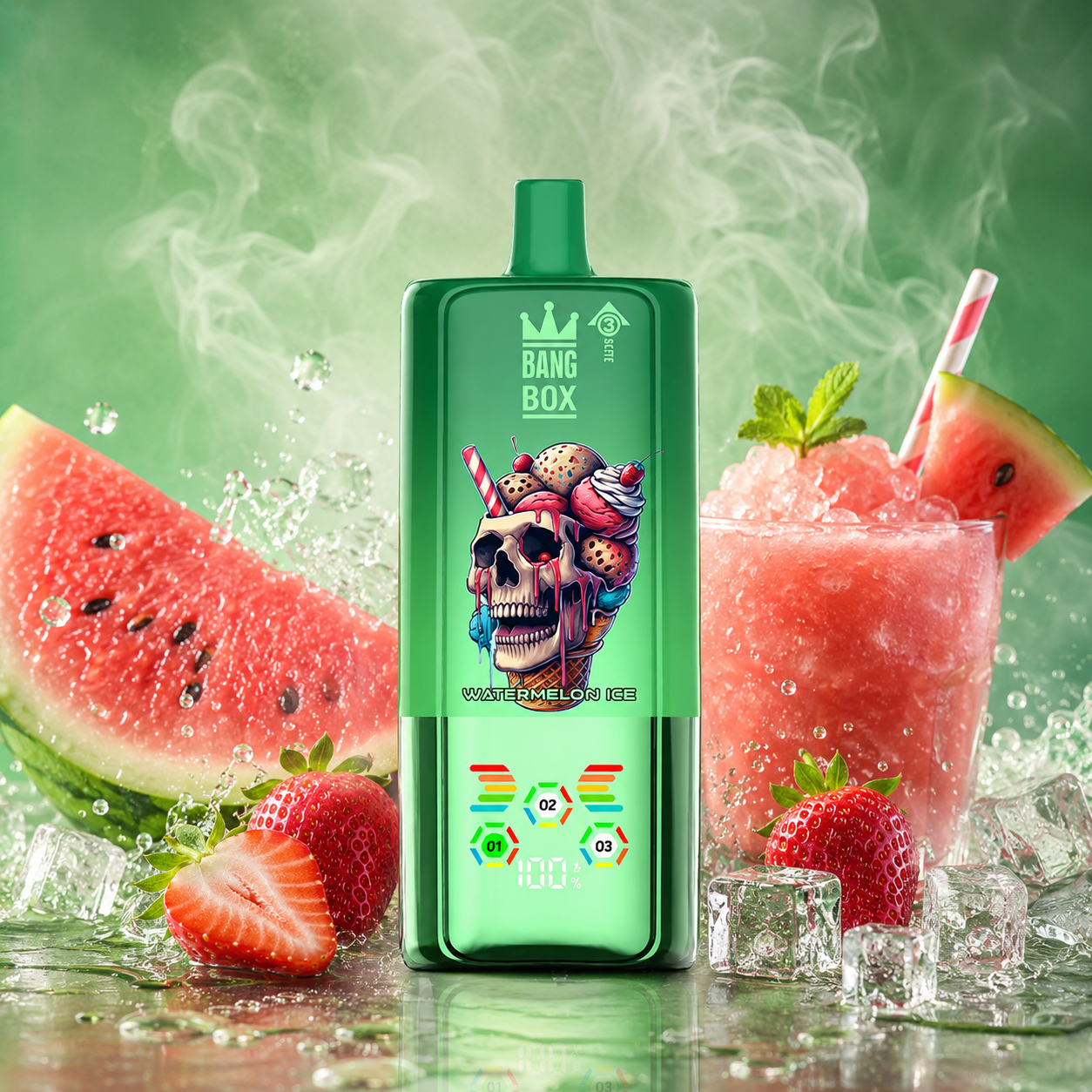 💥BANG BOX 80 000 potahů – jednorázové vape 3 v 1 s příchutí