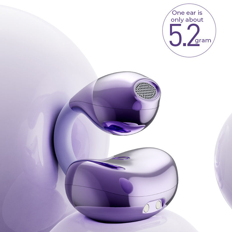 ✨AI Translation Open Ear Clip Bluetooth Headphone