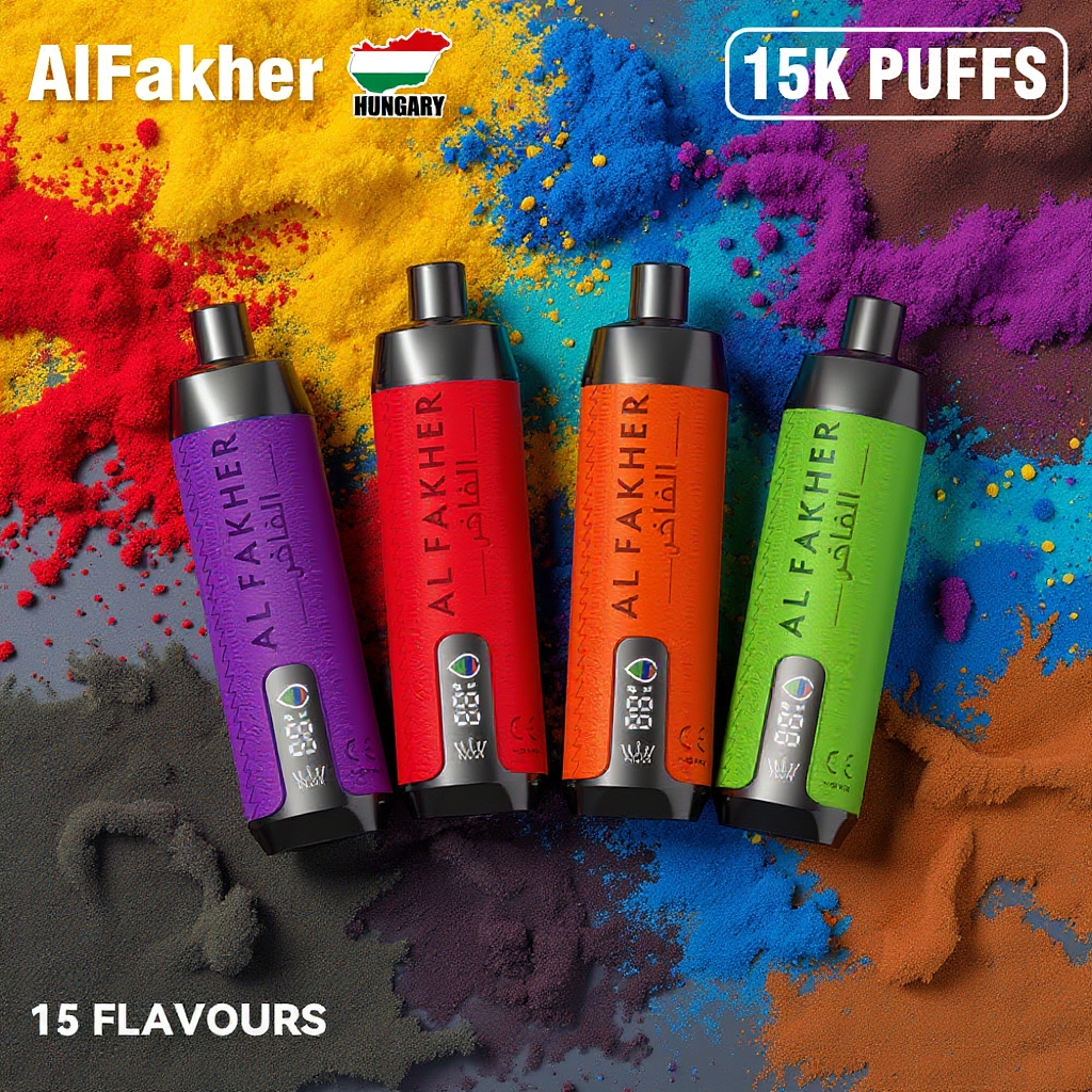 AL FAKHER 15000 Puffs &ndash; Vodn&iacute; d&yacute;mka, velk&yacute; kouř, 5&ndash;7 pracovn&iacute;ch dnů doručen&iacute;