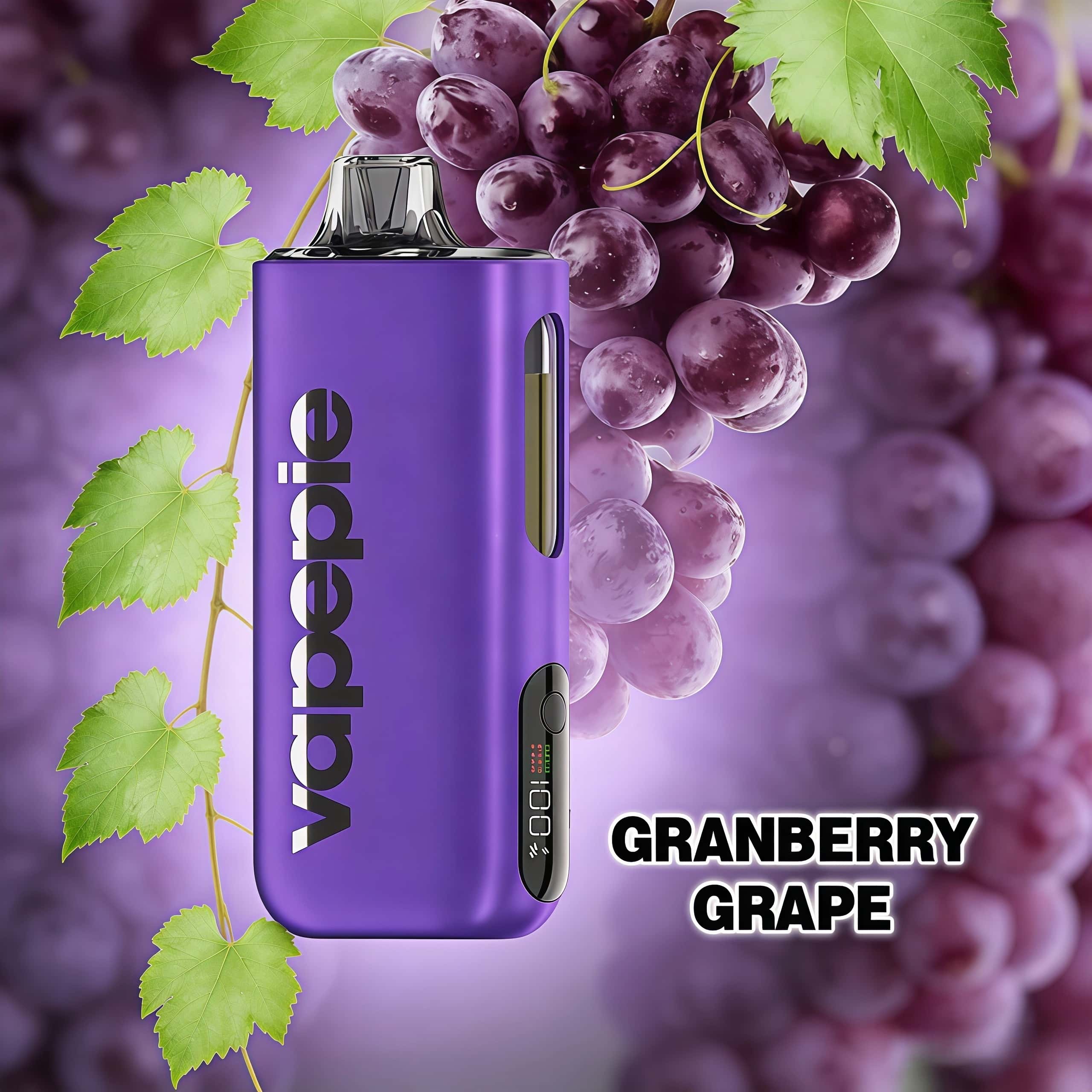 Granberry Grape | 40000 Puffs Rechargeable Disposable Vape