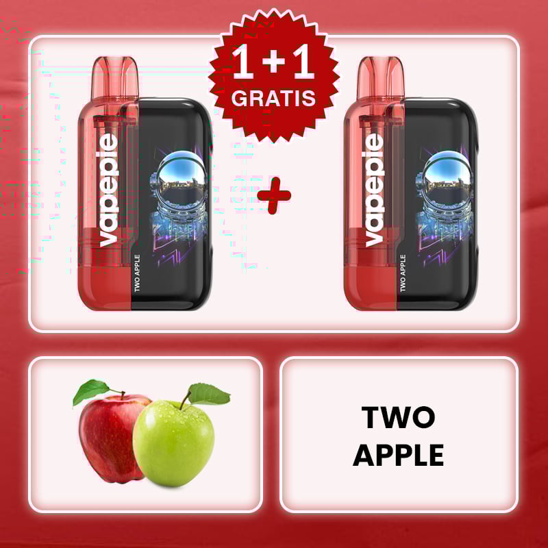 🎉1+1 GRATIS!🎉TWO APPLE -  TK × VAPEPIE Ultra Phantom 30000 PUFFS