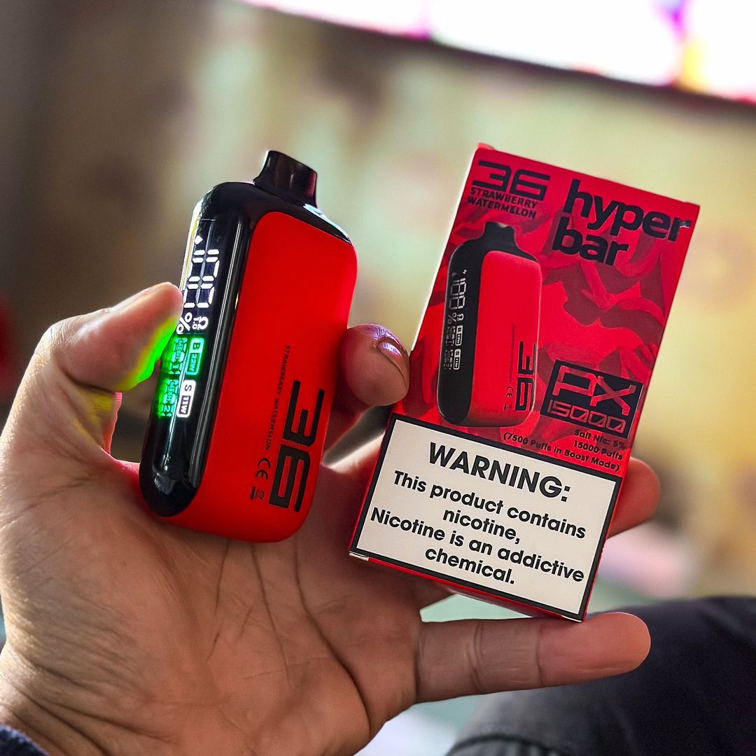 Hyperbar PX 15000 PUFFS - Erőteljes és frissítő BOOST mód
