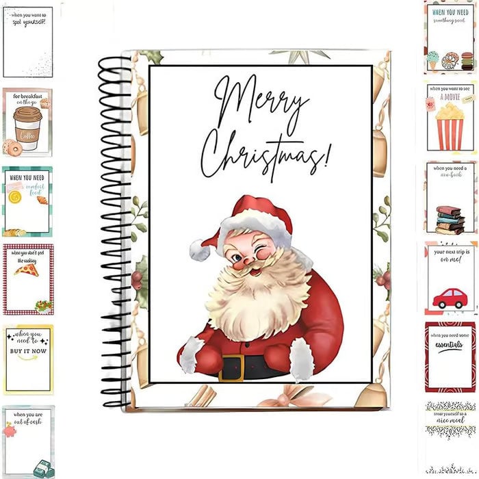 Meridust™ DIY Christmas Gift Card Album Book