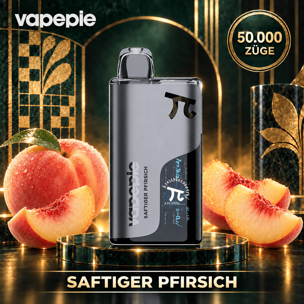 Vapepie Matrix 50 000 Züge – wiederaufladbare elektronische Zigarette, verfügbar und speicherbar