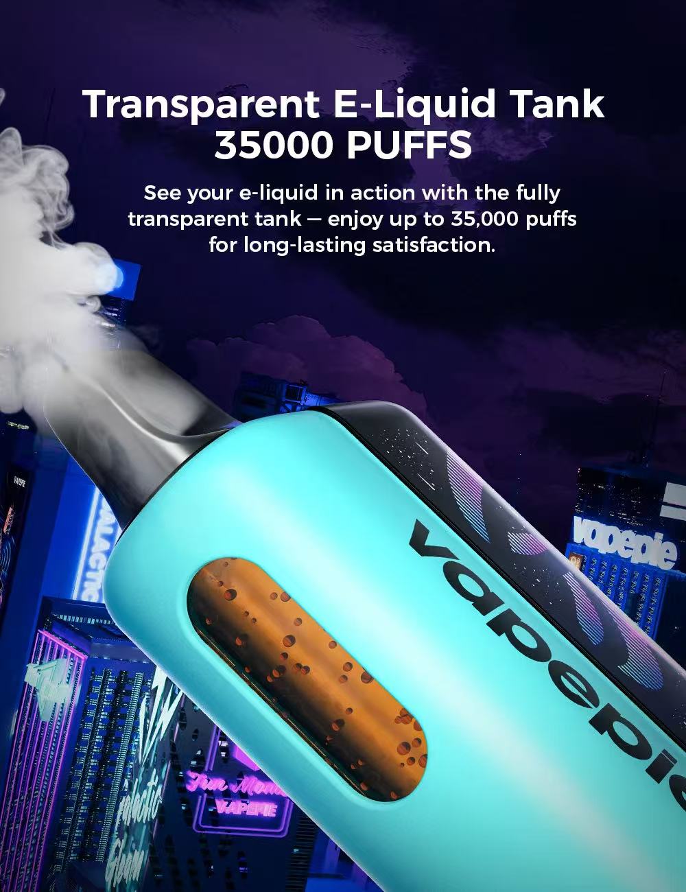 VAPEPIE GALACTIC GLEAM 35000 PUFFS