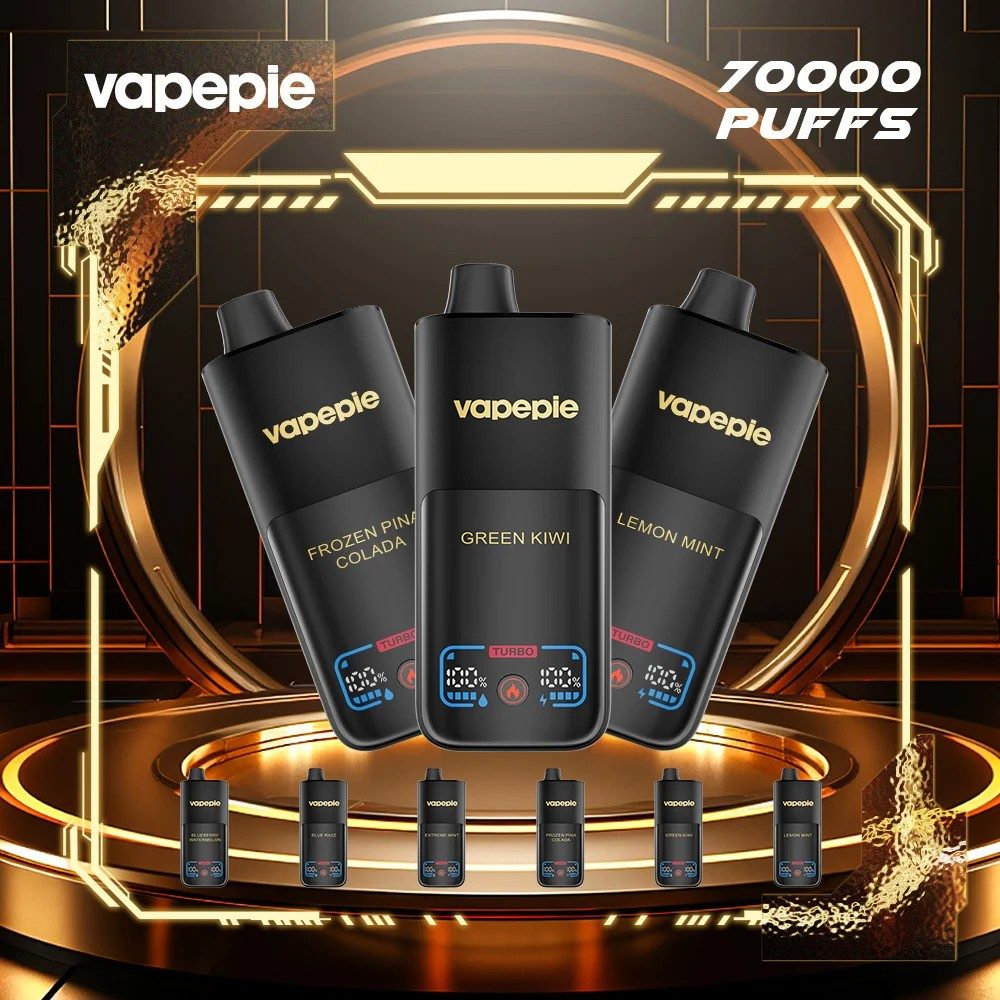 🏆VAPEPIE 70000 PUFFS – Ogromna ilość pary i długotrwała wydajność • Zamówienia w przedsprzedaży już otwarte