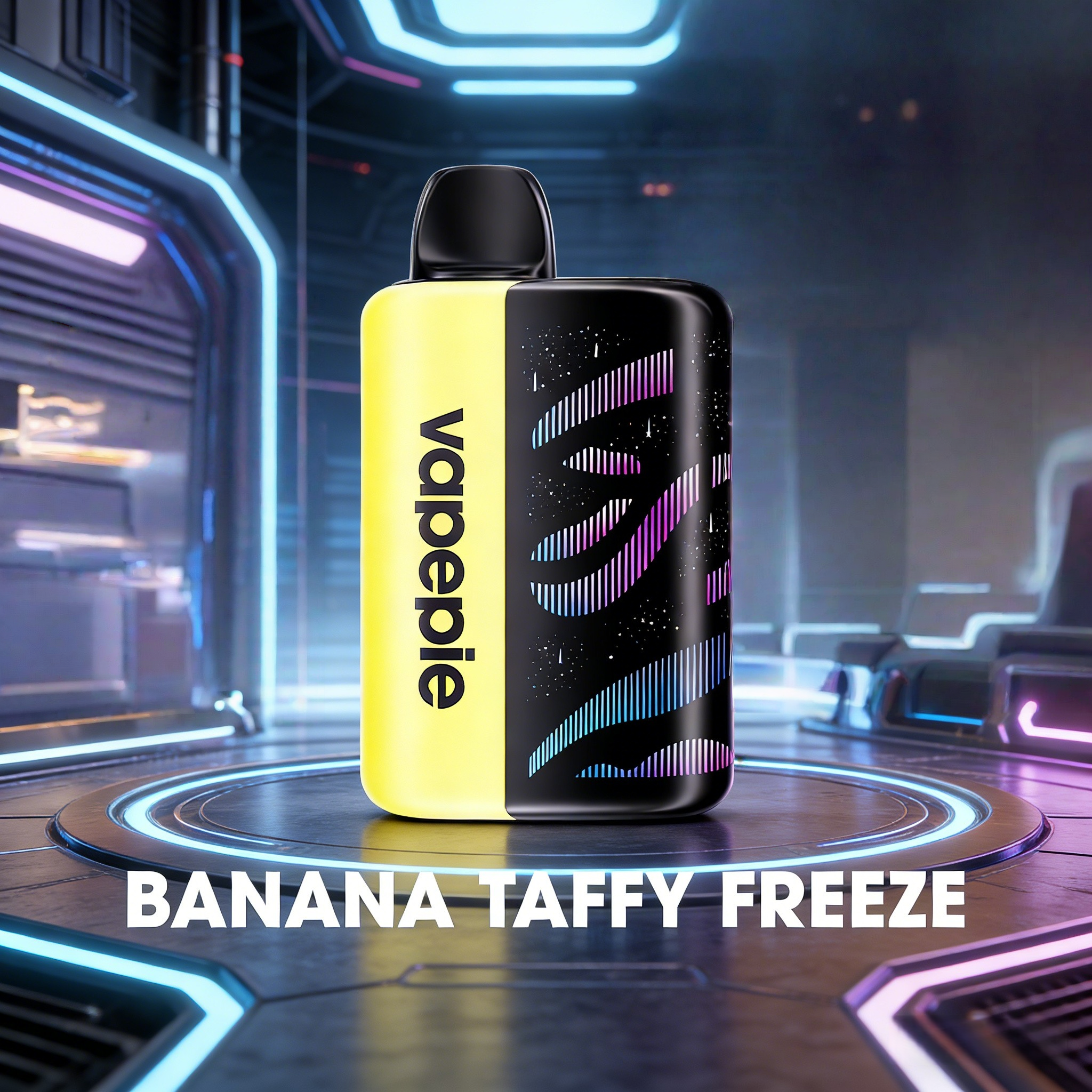 Banana Taffy Freeze | 35000 Puffs Rechargeable Disposable Vape