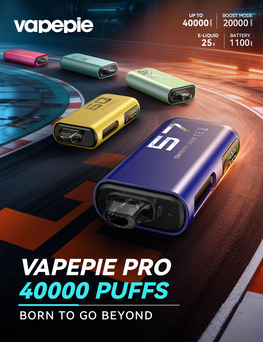 VAPEPIE PRO 40000 – prezentacja urządzenia