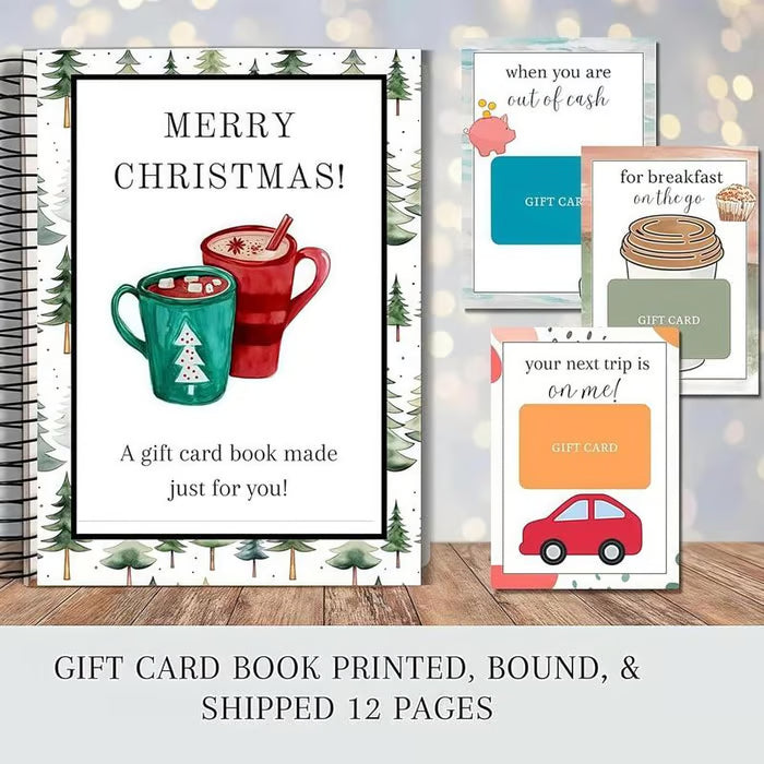 Meridust™ DIY Christmas Gift Card Album Book