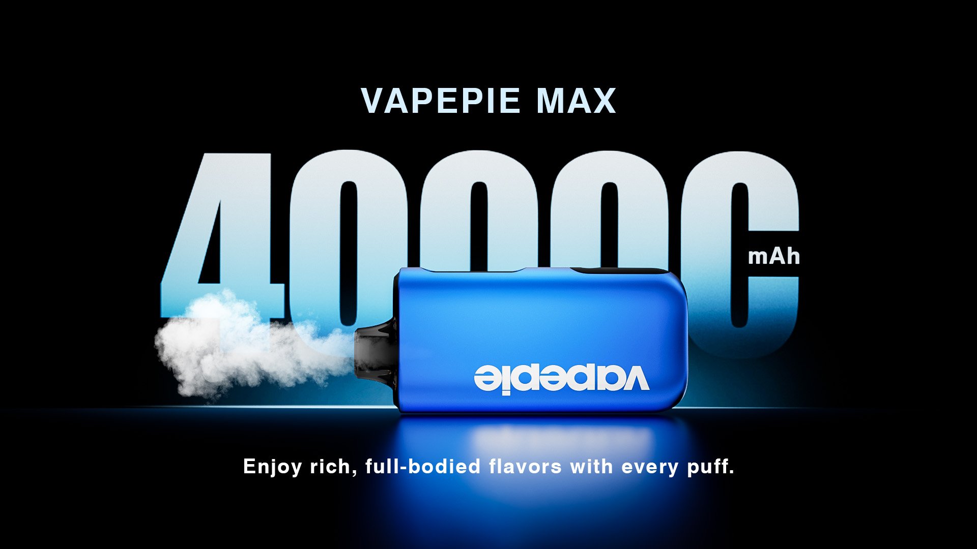 VAPEPIE Max 40000 puffów – jednorazowy e-papieros 50 mg z LED wyświetlaczem i metalowym korpusem
