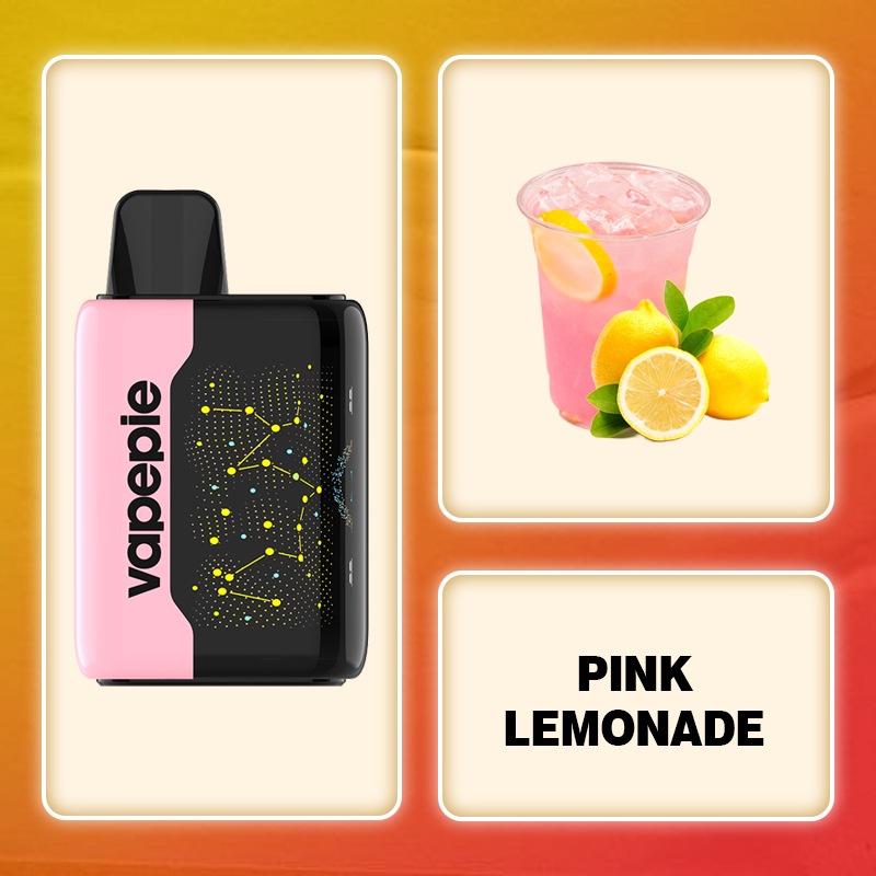 💥Akcia 1+1 ZADARMO!🔥Kyselý Mango A Ananas & VAPEPIE 25000 PUFFS - Star Sky Curved Screen