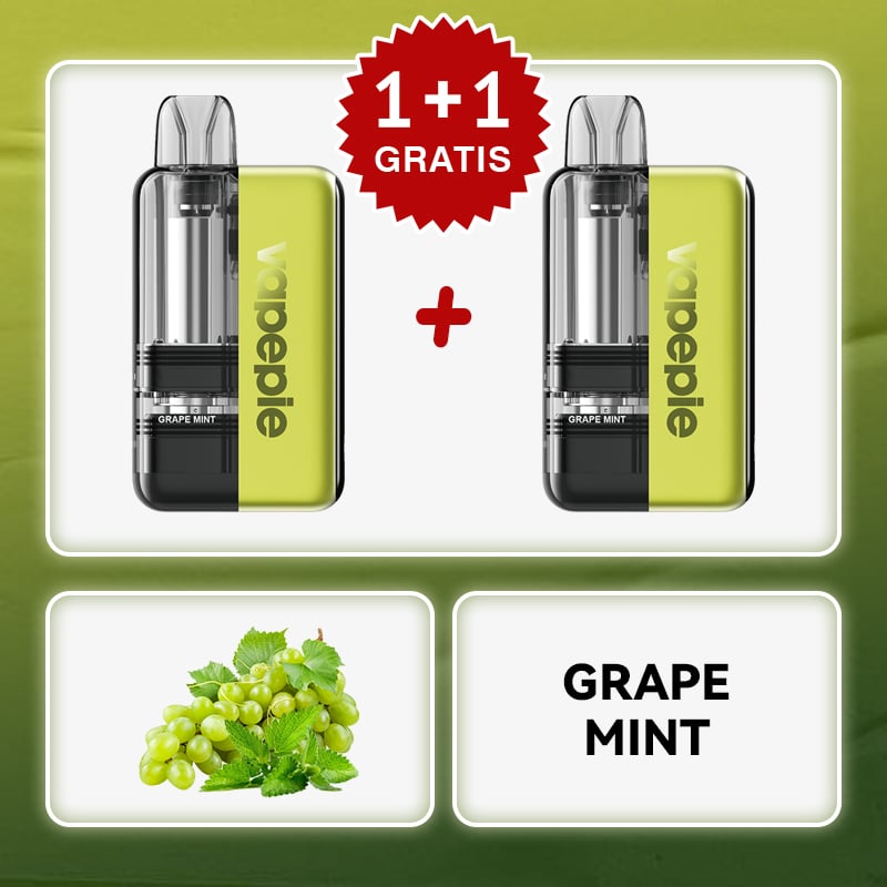 🎉Promocja 1+1 GRATIS!🎉VAPEPIE Ultra X 15000 Puffów - Kaseta wymienna Tick Tock Collection