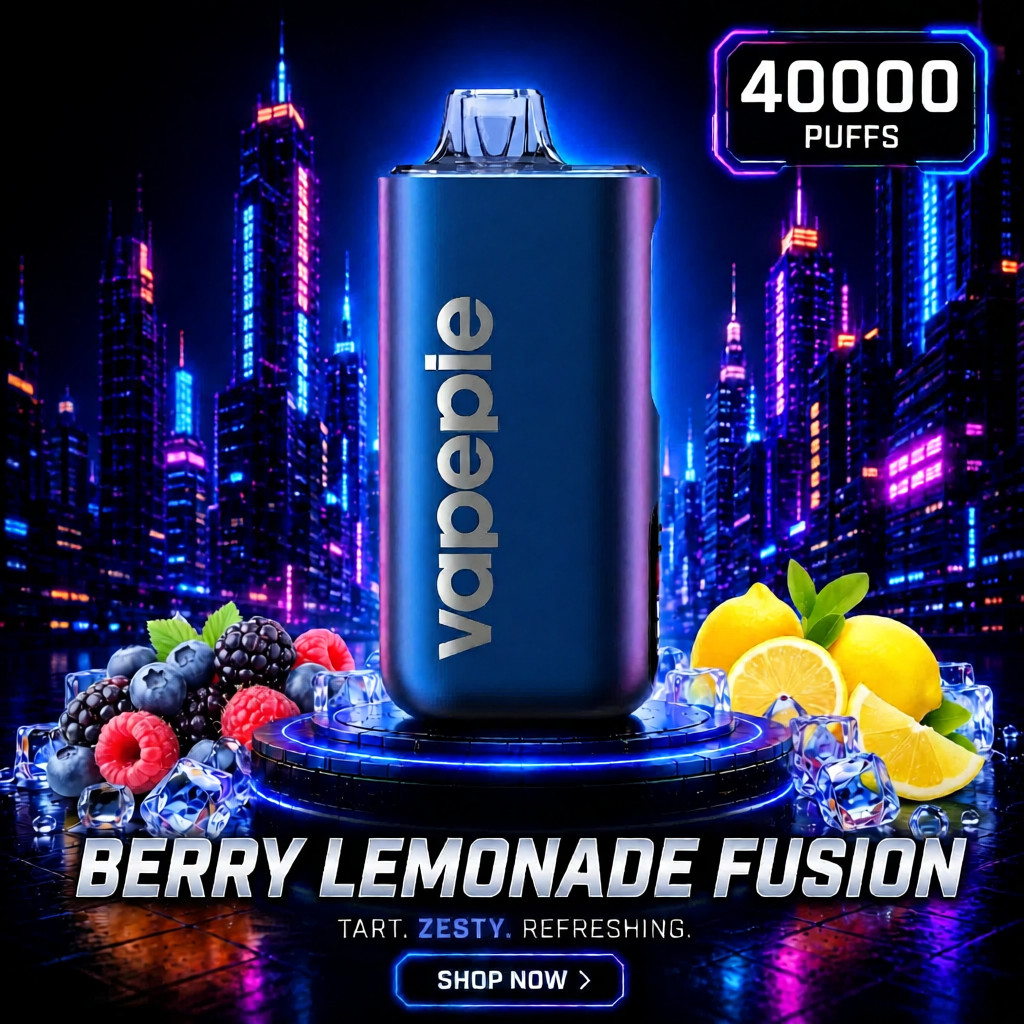 Berry Lemonade Fusion | 40000 PUFFS Rechargeable Disposable Vape