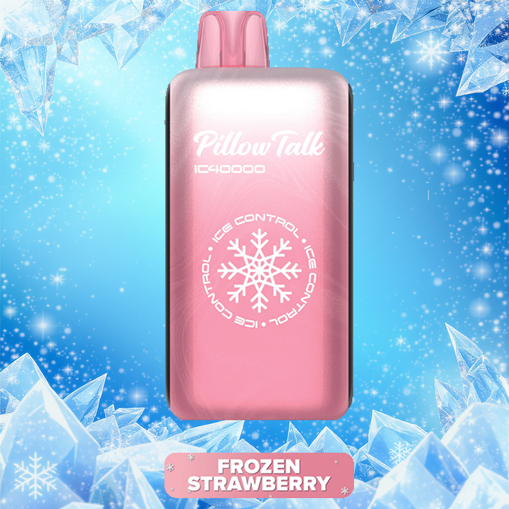 FROZEN STRAWBERRY & PILLOW TALK 40 000 PUFFS Ice Control