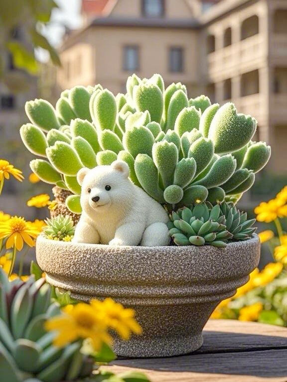 Bear Paw Succulent  - Unique Look & Colorful Charm!