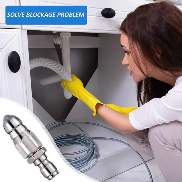 🔥LAST DAY 49% OFF -  Quick Connect Stainless Nozzle Set