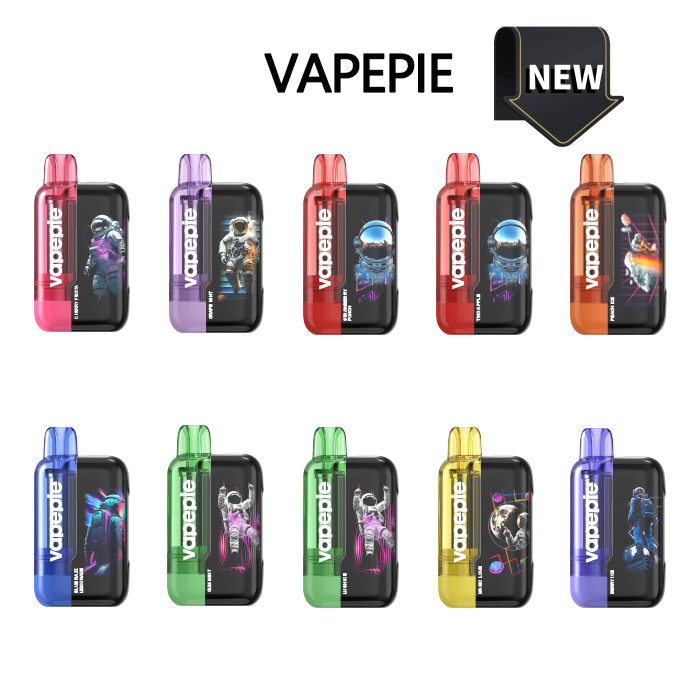 🎉🎉Akcia 1+1 ZADARMO! Vapepie Ultra Phantom 30000 Szívás – Tick Tock Limitált LED Éjfény-Edition