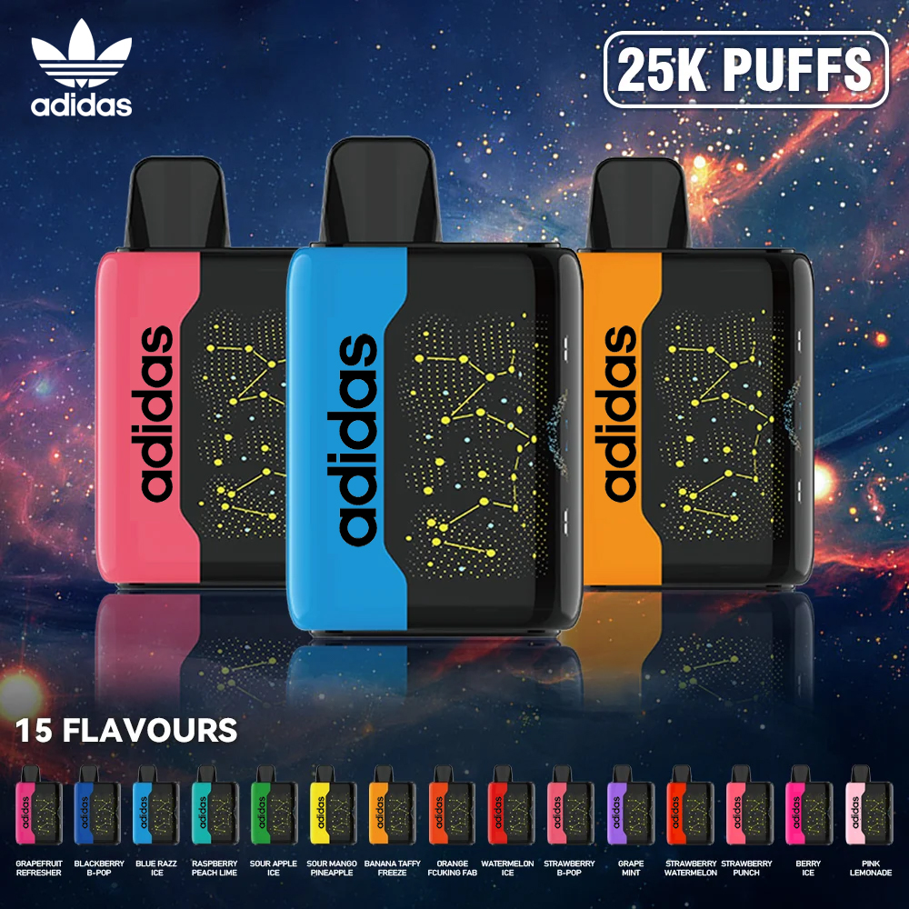 Limitka Adidas x VAPEPIE ⭐ 25 000 potahů | Pouze 1000 kusů!