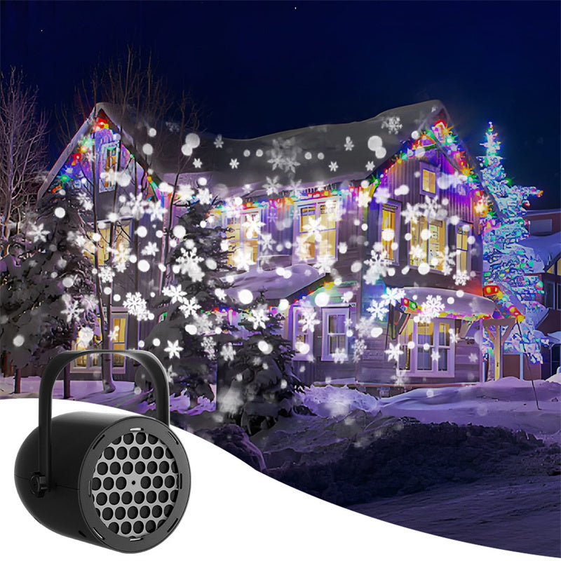 🎅 Light Up Your Christmas | 16 Magical Patterns USB Projector Light for the Whole Family