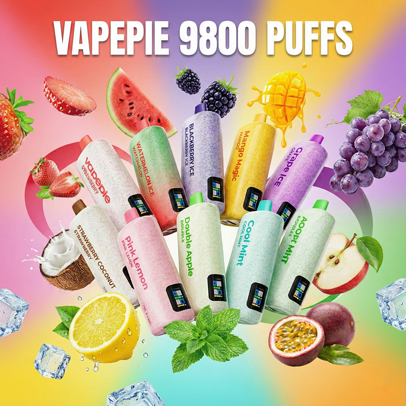 🧑‍🎄Karácsonyi különkiadás🎶 VAPEPIE 9800 PUFFS – Magyarország kedvenc választása! 🏆