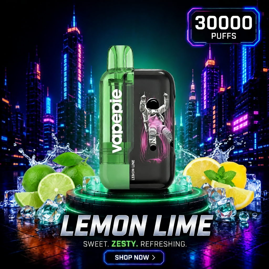 Lemon Lime丨30000 Puffs Rechargeable Disposable Vape
