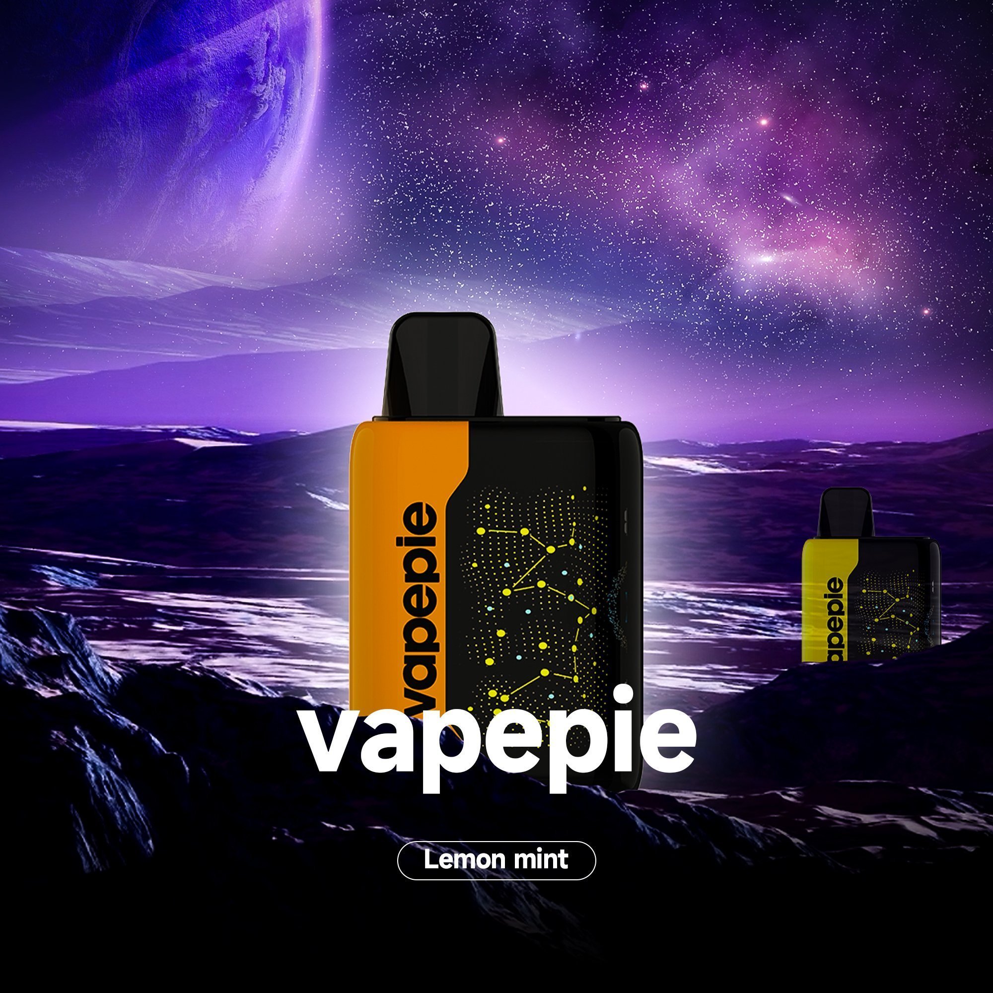 Portocală FCUKING FAB & VAPEPIE 25000 INHALĂRI - Star Sky Curved Screen