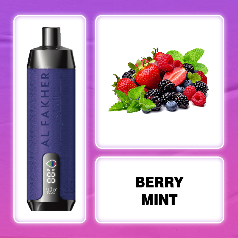 BOGYÓS MENTA🔥AL FAKHER 15000 Puff – Integrált Hookah Hanghatásokkal! ÉLVEZD A VALÓDI HOOKAH ÉLMÉNYT!