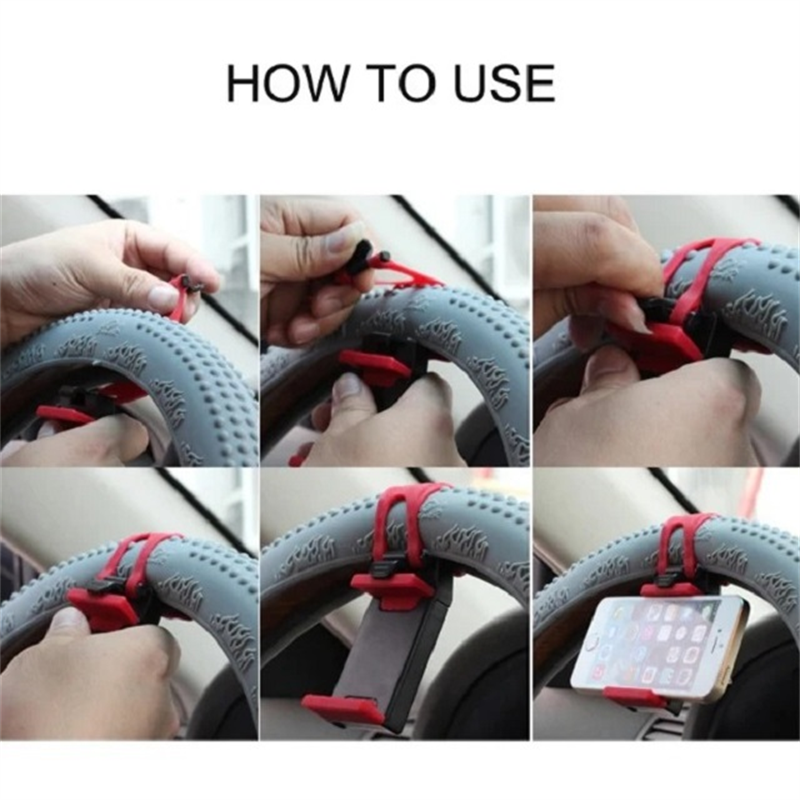 Steering Wheel Phone Holder