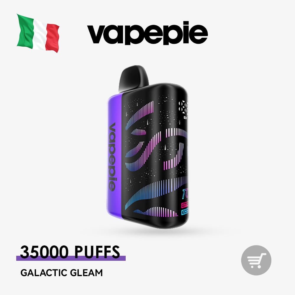 VAPEPIE Galactic Gleam 35000 Puffs--	Eper és Görögdinnye