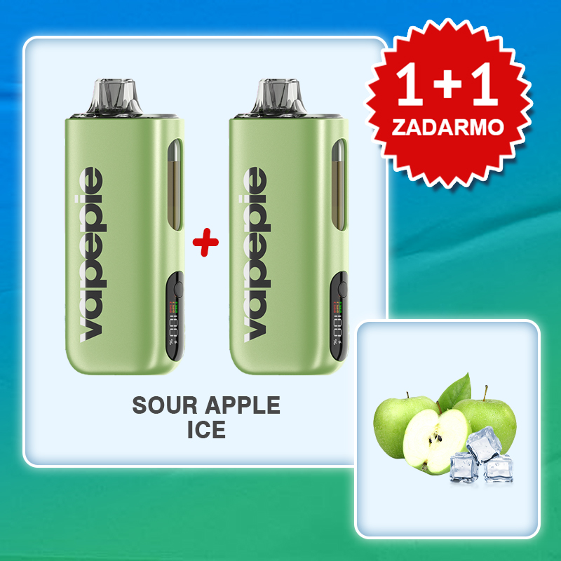 💥Akcia 1+1 ZADARMO!🔥VAPEPIE Max 40000 Potiahnutí (slukov)