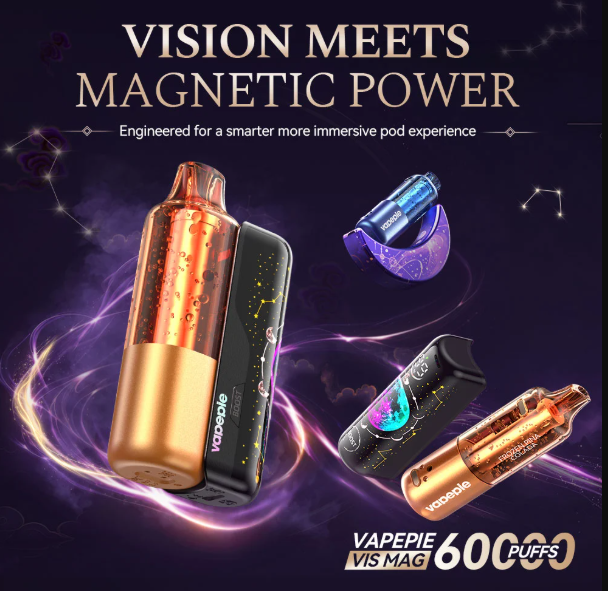 🚀 VAPEPIE VIS MAG 60000 Slukk--A JÖVŐ TALÁLKOZIK A MÁGNESES ERŐVEL