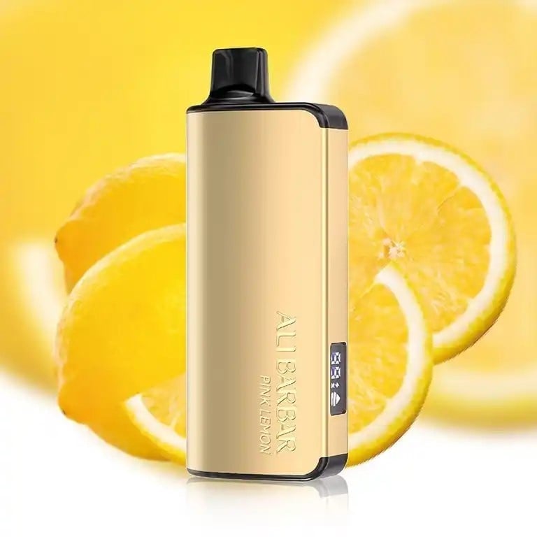 Pink Lemon Flavor Vape | ALIBARBAR INGOT 9000 PUFFS