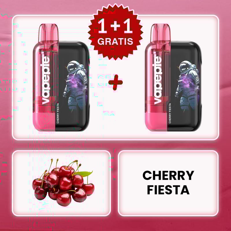 🎉1+1 GRATIS!🎉	Wiśniowa Fiesta -  TK × VAPEPIE Ultra Phantom 30000 PUFFS