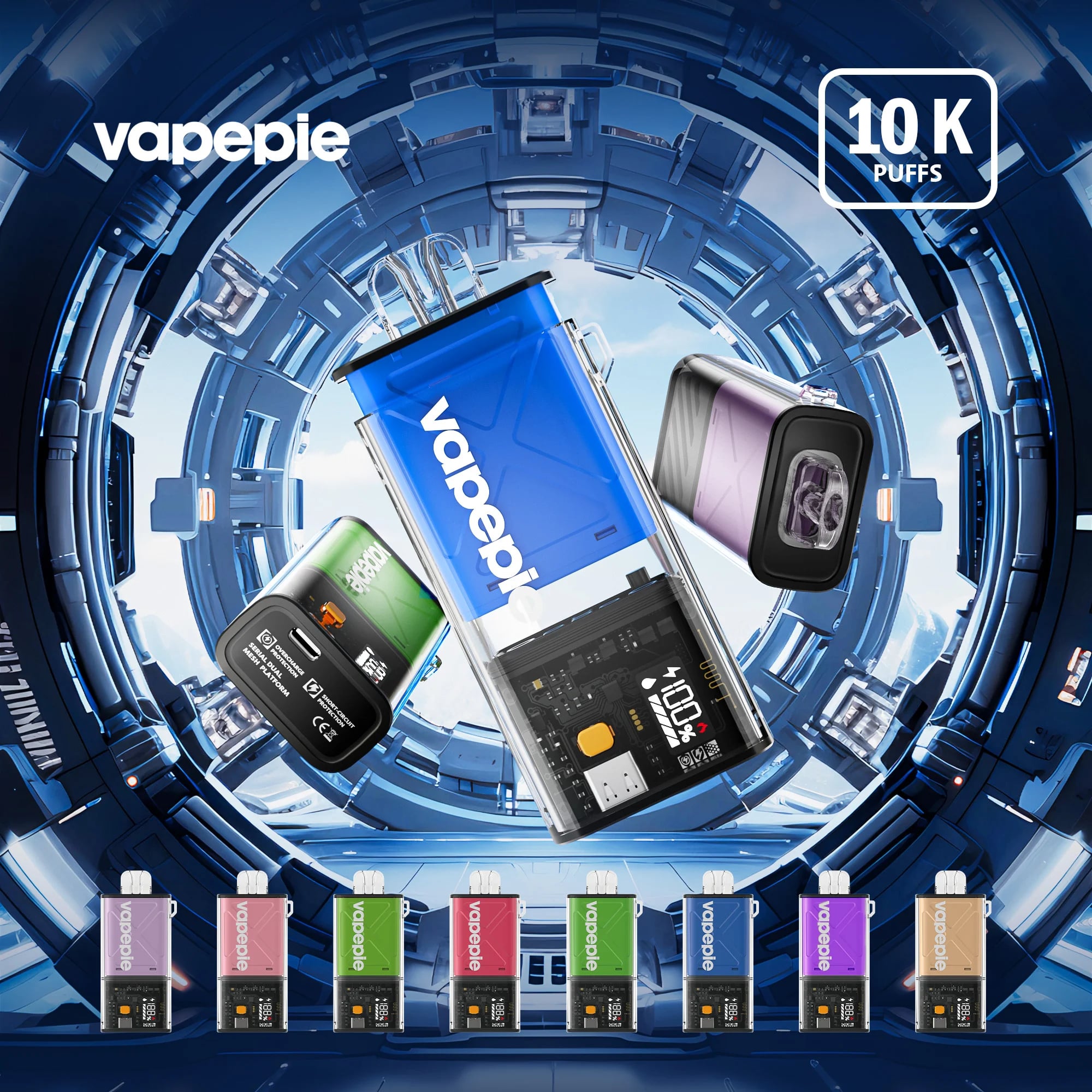 【Nederland】Vapepie FlexSwitch 10000 Puff Vape