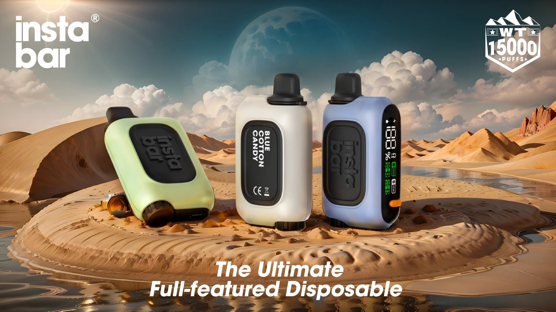 INSTABAR WT15000 PUFFS