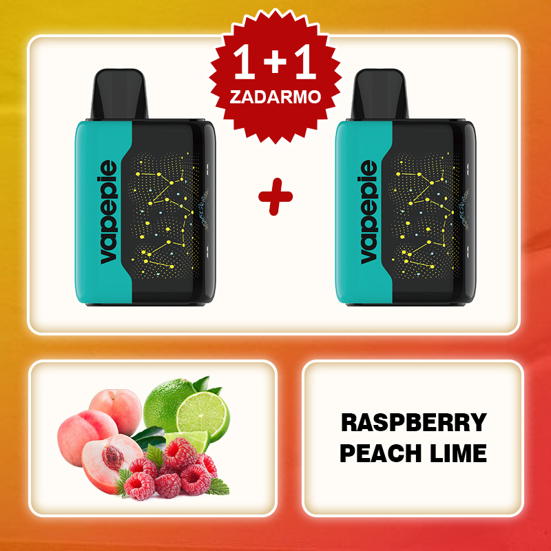 💥Akcia 1+1 ZADARMO!✨VAPEPIE 25000 Potiahnutí (slukov) - Zakrivená obrazovka hviezdnej oblohy