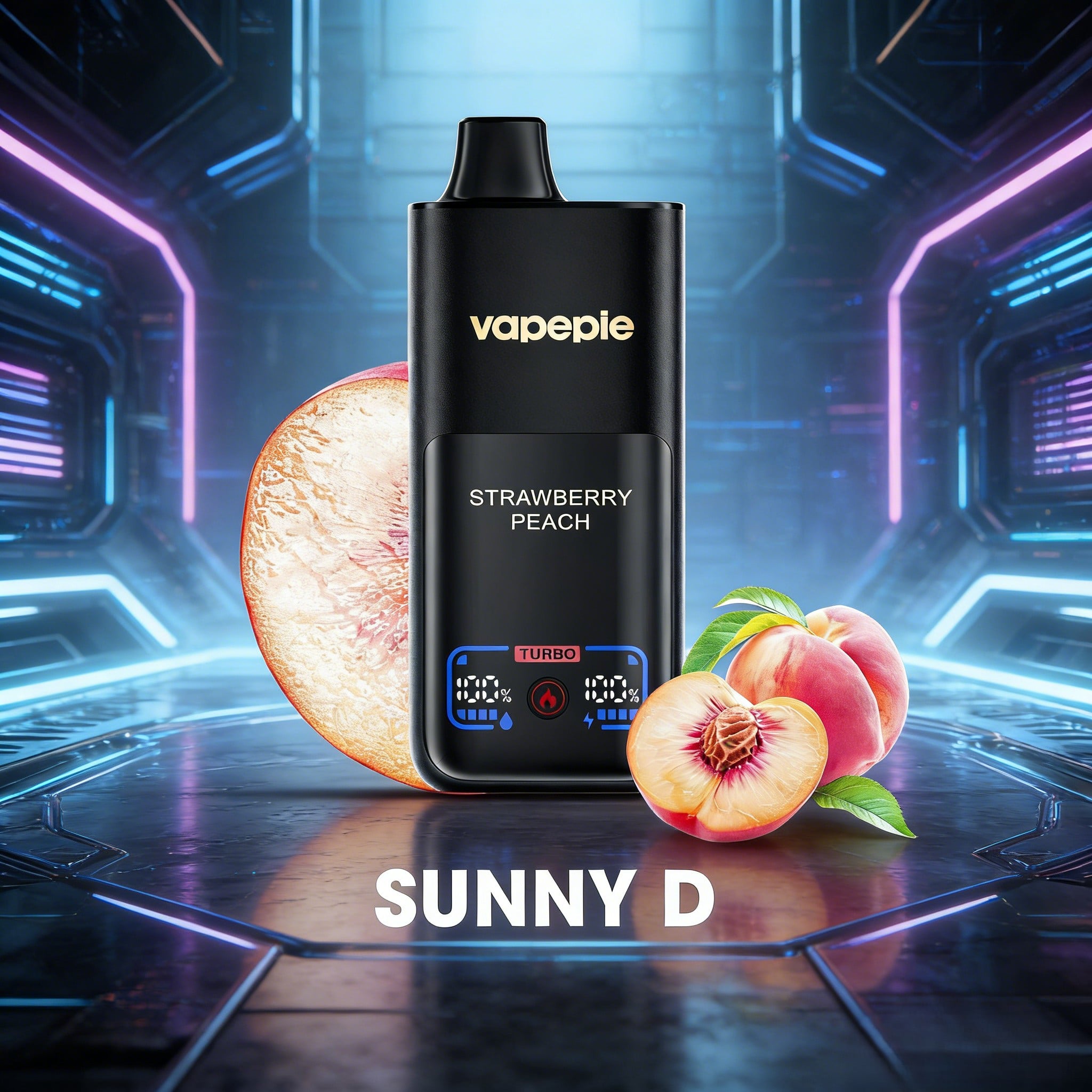 Strawberry Peach | 70000 Puffs Rechargeable Disposable Vape
