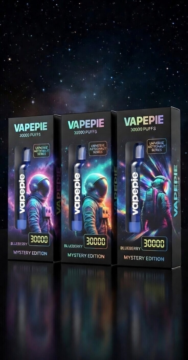 Vapepie Ultra Phantom 30000 &scaron;luků &ndash; jednor&aacute;zov&aacute; e-cigareta s 3D displejem a DTL z&aacute;žitkem