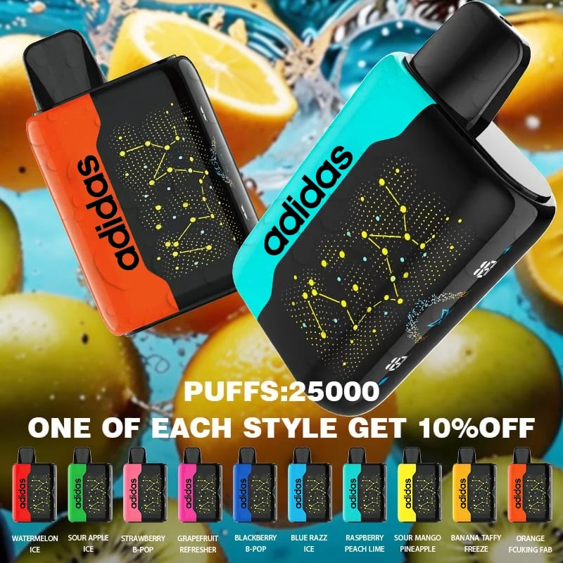 Limitka Adidas x VAPEPIE ⭐ 25 000 potahů | Pouze 1000 kusů!